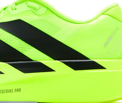 Adidas Adizero EVO SL Lucid Lemon Negro Unisex México | Tenis running