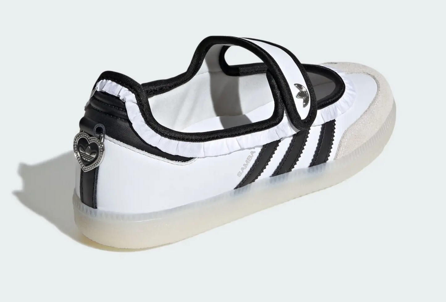 Adidas Samba Jane Blanco con negro con olanes