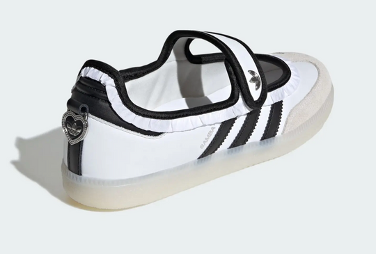 Adidas Samba Jane Blanco con negro con olanes