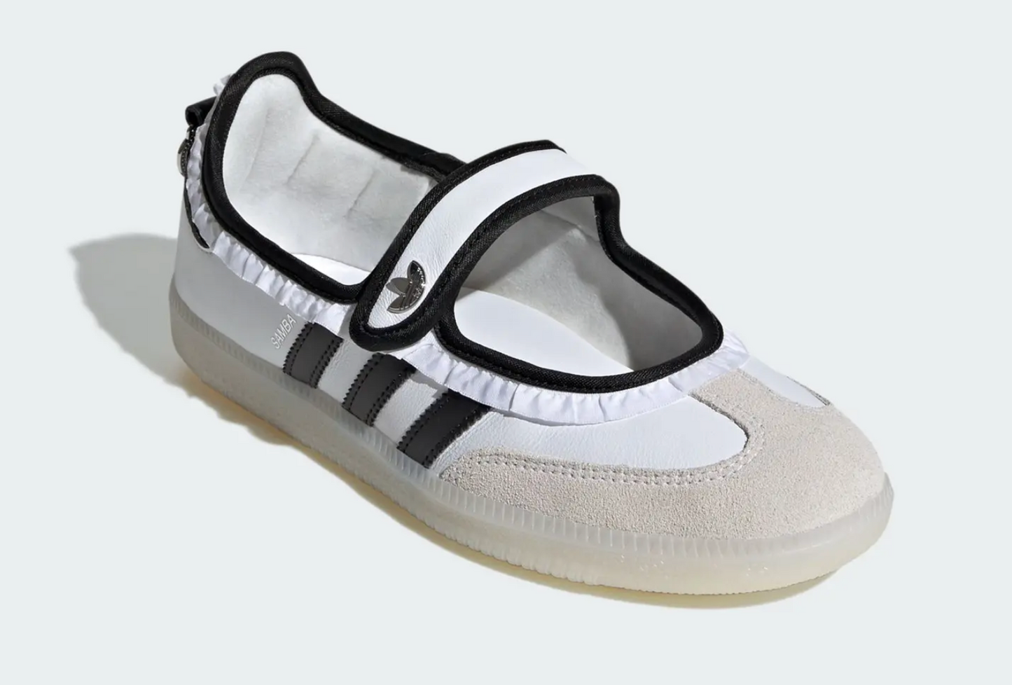 Adidas Samba Jane Blanco con negro con olanes