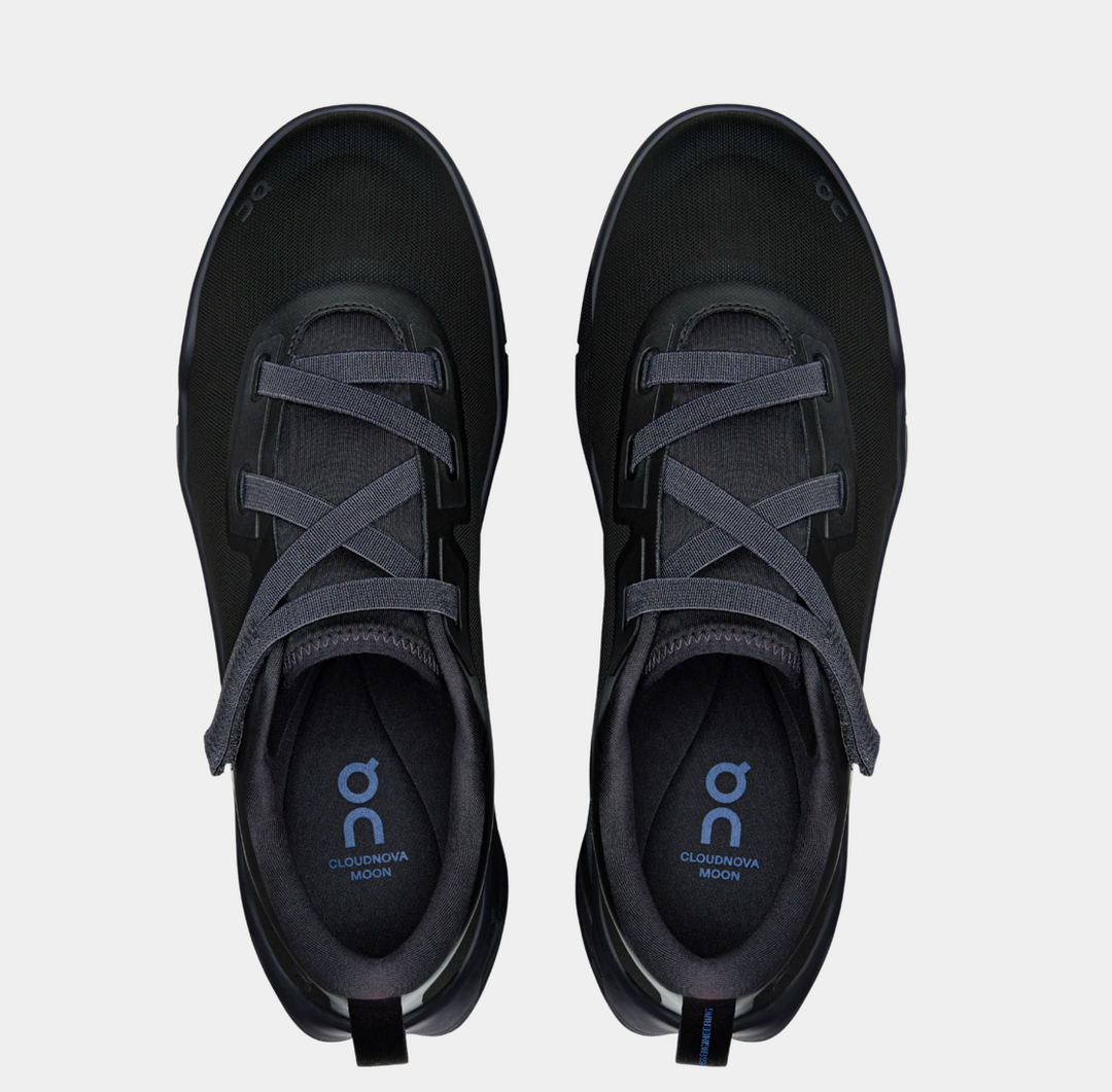 On Women Cloudnova Moon Negro | Sneaker Urbano