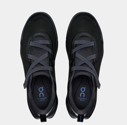 On Women Cloudnova Moon Negro | Sneaker Urbano