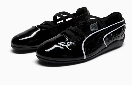Puma Speed Cat Negras Ballet Sport Mujer | Tenis estilo ballet