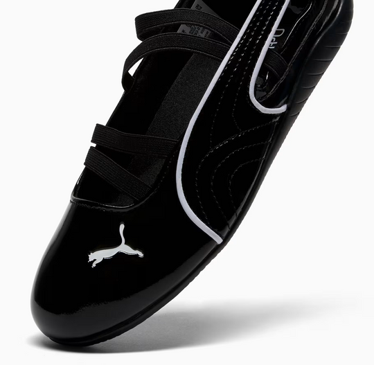 Puma Speed Cat Negras Ballet Sport Mujer | Tenis estilo ballet