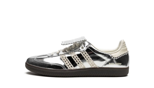Tenis Adidas Samba Wales Bonner Plata México vista lateral.