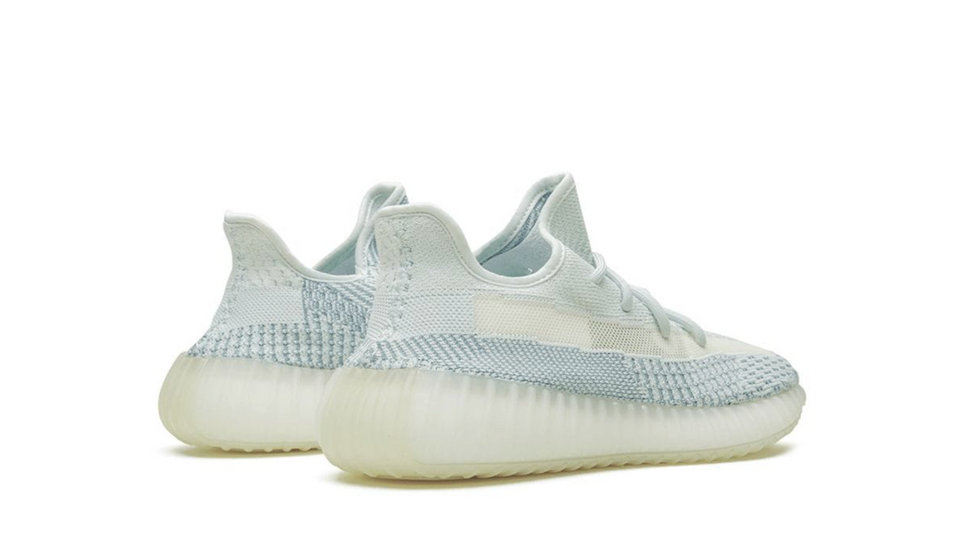 Tenis Adidas Yeezy Boost 350 V2 Cloud White México vista lateral.