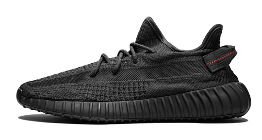 Tenis Adidas Yeezy Boost 350 V2 Black Static México vista lateral.