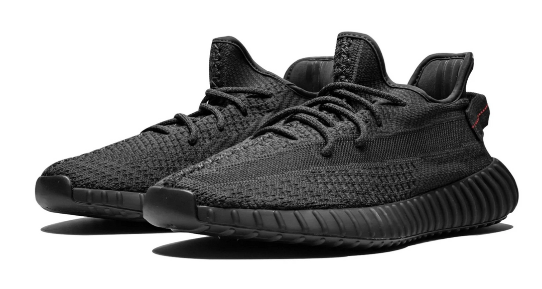 Tenis Adidas Yeezy Boost 350 V2 Black Static México vista lateral.