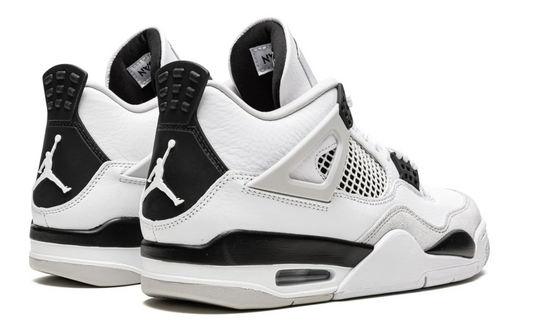 Jordan 4 Military Black color blanco y negro diseño retro OG México