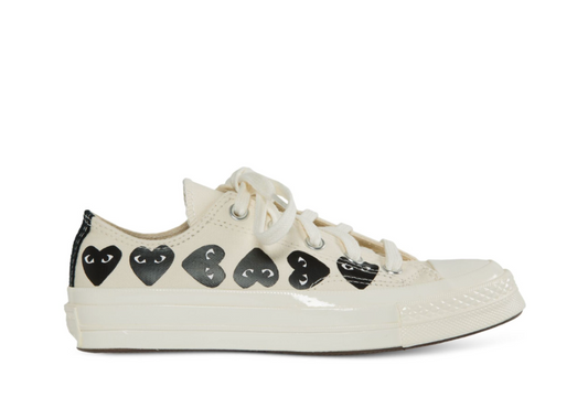 Converse Chuck 70 x CDG - Corazones negro