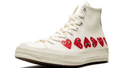 Converse Chuck 70 x CDG - Beige corazones