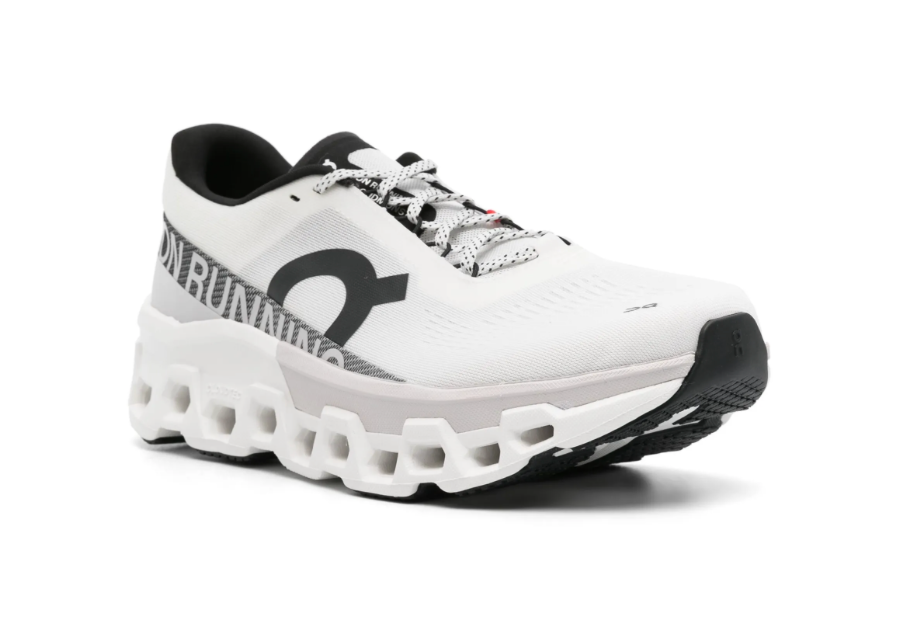 Tenis On Cloudmonster 2 Blanco Unisex México vista lateral.