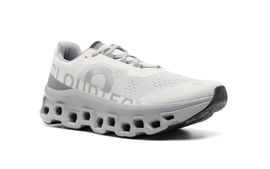On Cloud Monster Gris Unisex México vista lateral.