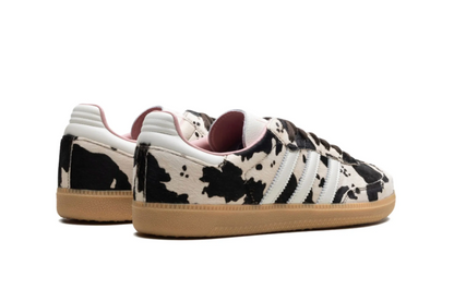 Adidas Samba Cow Print Style – Animal Print Blanco y Negro