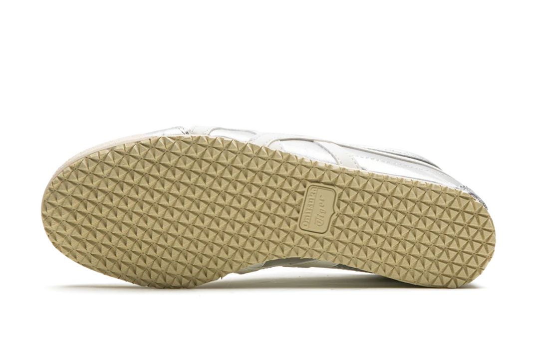 Tenis Onitsuka Tiger Plata Mujer México vista lateral.