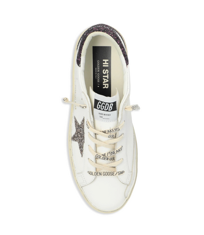 Golden Goose Hi-Star - Plata