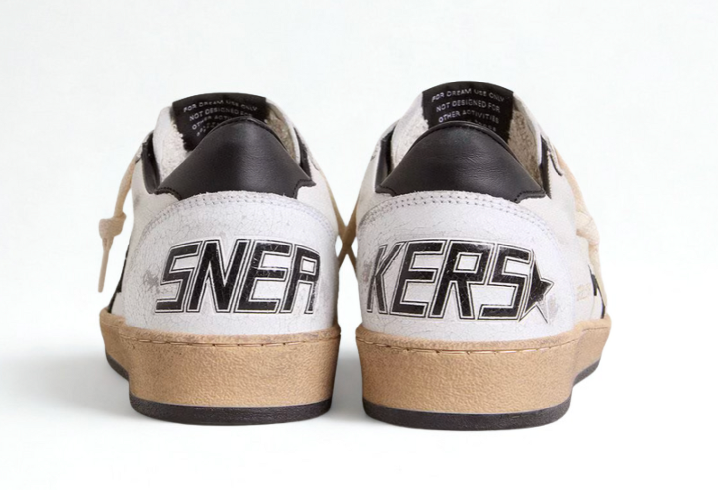 Golden Ball Star Style – Blanco con Estrella Negro