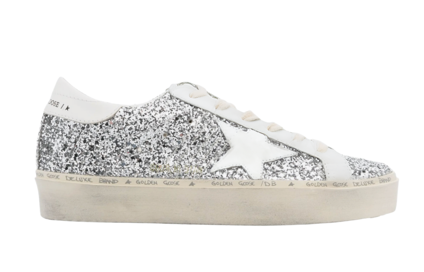 Golden Hi-star Style Glitter Plata – Estrella Blanca