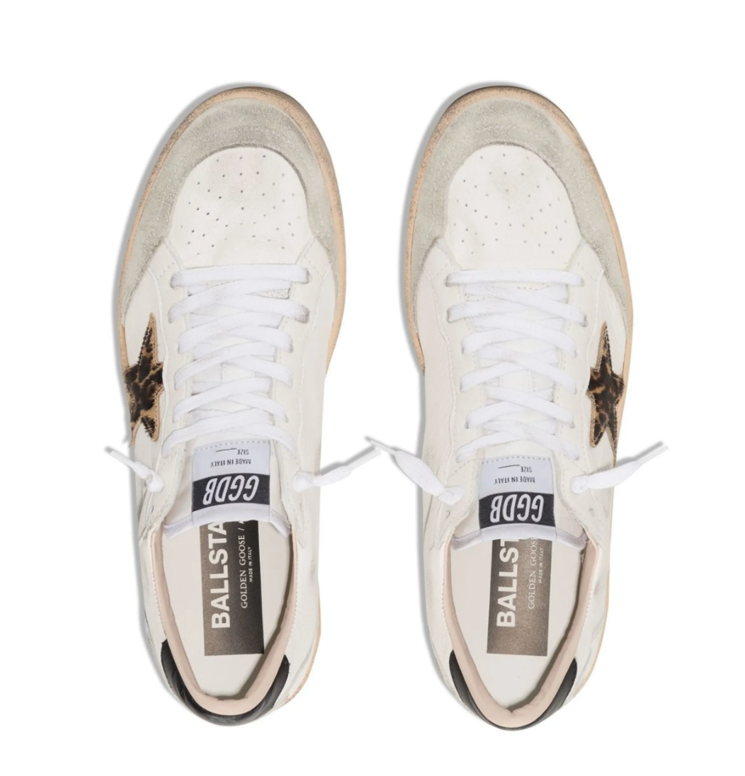 Golden Goose Ball Star Animal Print “Never Stop Dreaming”