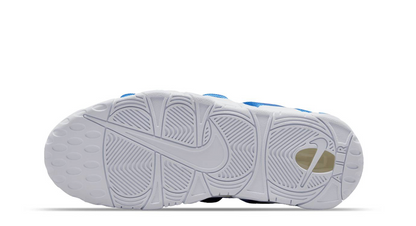 Nike Air More Uptempo Low White Blue Hombre