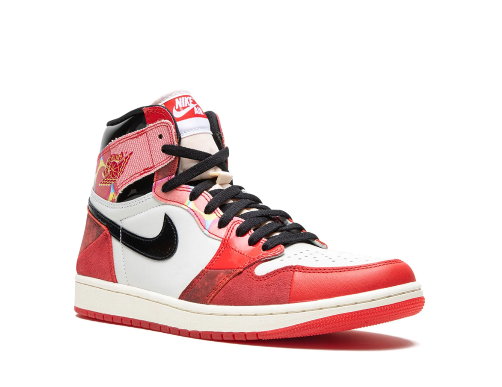 Air Jordan 1 High OG Spiderman Next Chapter tenis Jordan rojos Marvel México