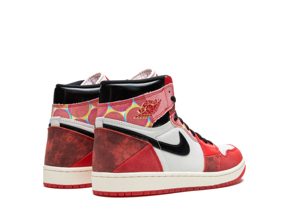 Air Jordan 1 High OG Spiderman Next Chapter tenis Jordan rojos Marvel México