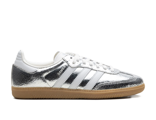 Adidas Samba OG Silver Plata Mujer