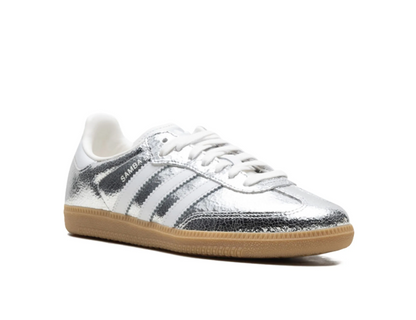 Adidas Samba OG Silver Plata Mujer