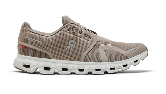 Tenis On Cloud 5 Café Unisex México vista lateral.
