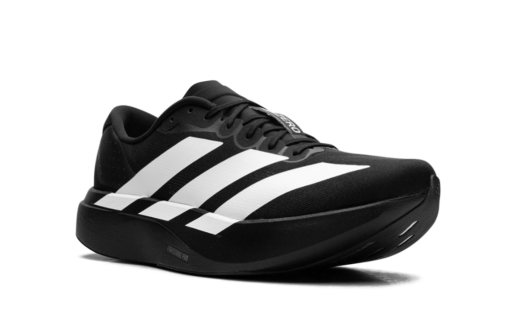 Adidas Adizero EVO SL Blanco/Negro para hombre, zapatillas de running ultraligeras con suela Continental y espuma Lightstrike Pro