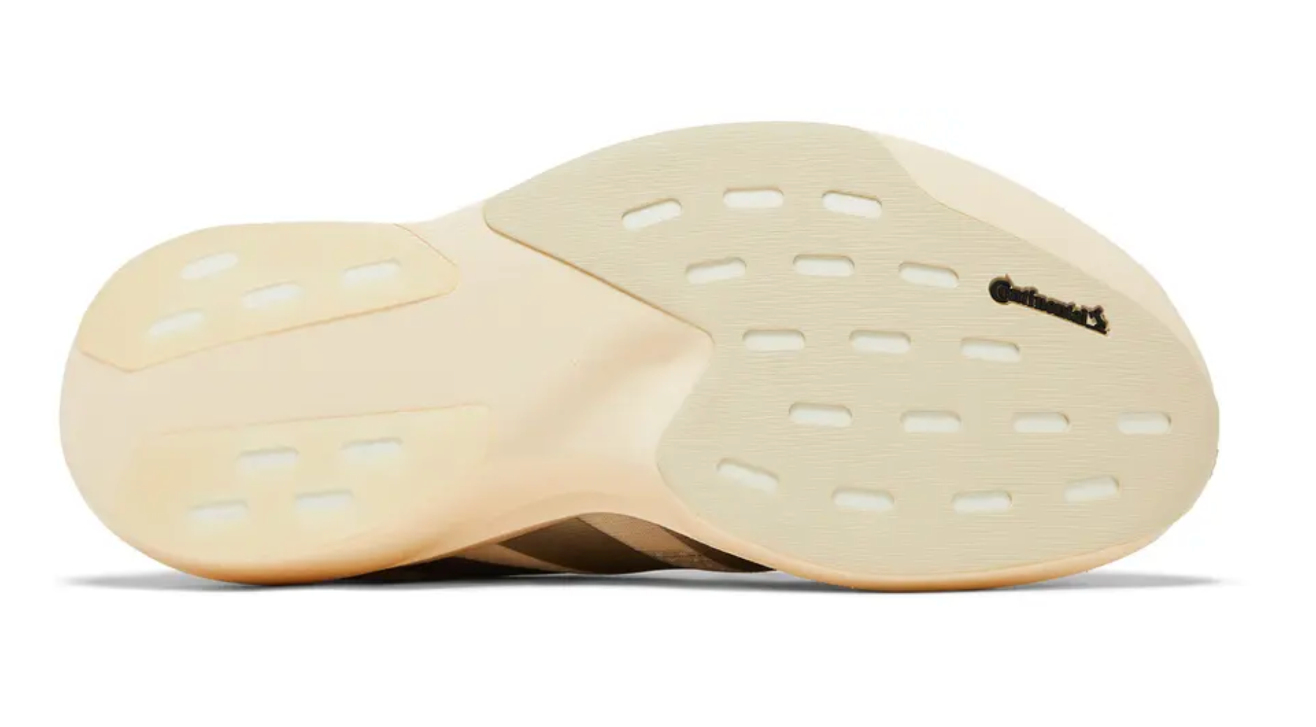 Adidas Adizero EVO SL blanco-cream con suela Continental Lightstrike Pro – tenis running ligeros
