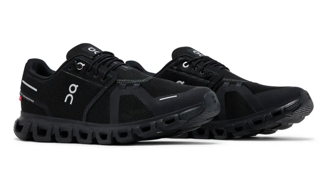 Tenis On Cloud 5 Negros Unisex México vista lateral.