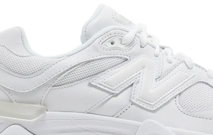 Tenis New Balance 9060 Blanco Mujer México vista lateral.