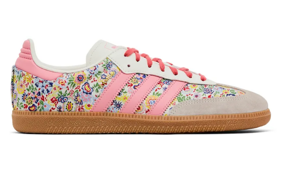 Adidas Samba flores rosa mujer