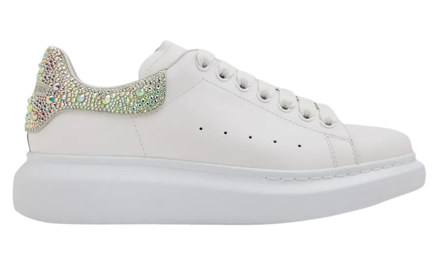 Alexander McQueen Oversized Gris Mujer Cristales