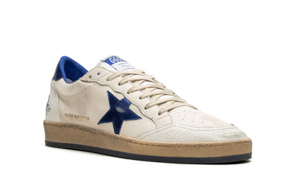 Golden Goose Ball Star Blanco Estrella Azul Unisex