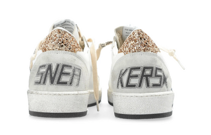 Golden Goose Ball Star Blanco Estrella Negro