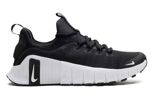 Tenis Nike Free Metcon 6 negro blanco unisex para entrenamiento en gym