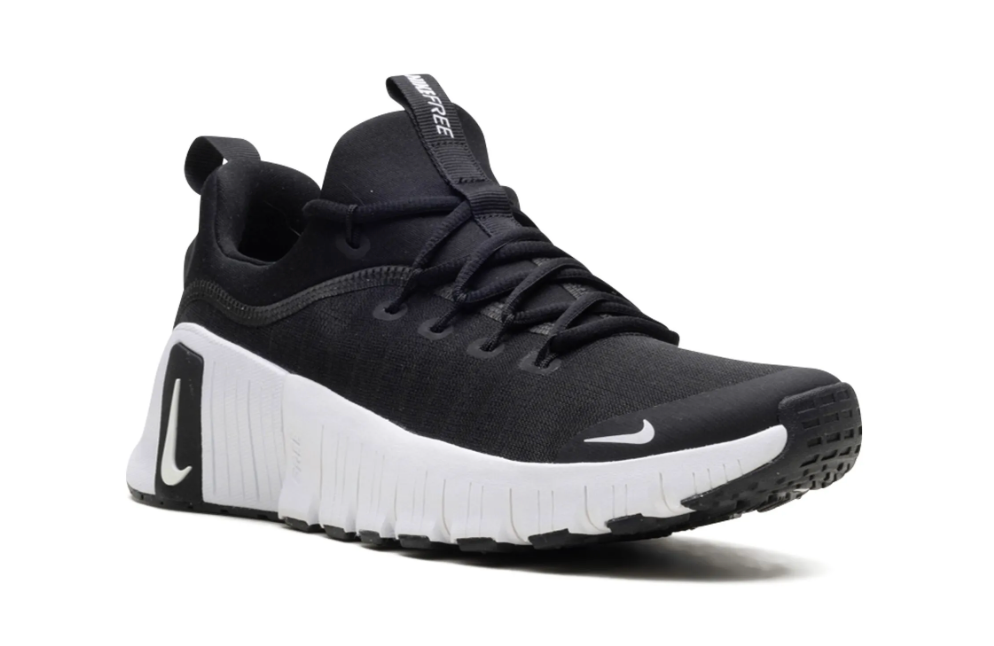 Tenis Nike Free Metcon 6 negro blanco unisex para entrenamiento en gym