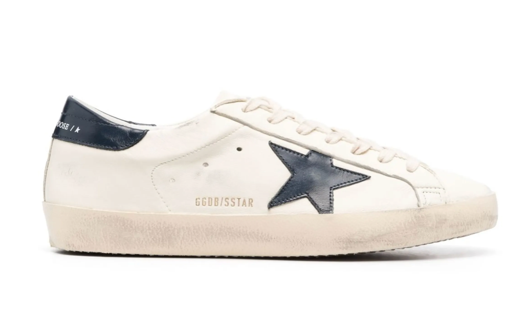 Golden Goose Superstar Blanco Estrella Negra