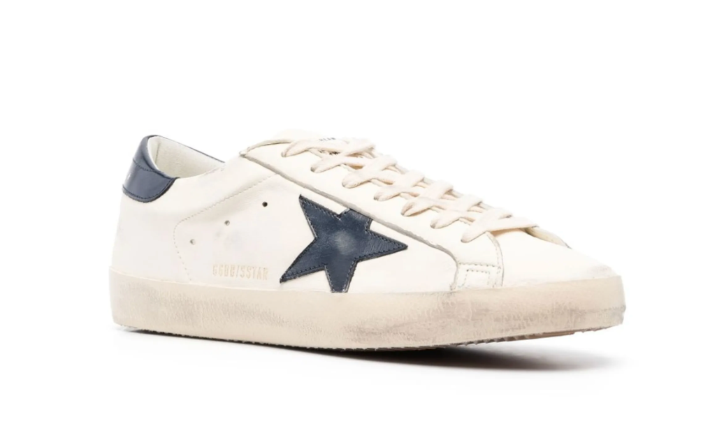 Golden Goose Superstar Blanco Estrella Negra