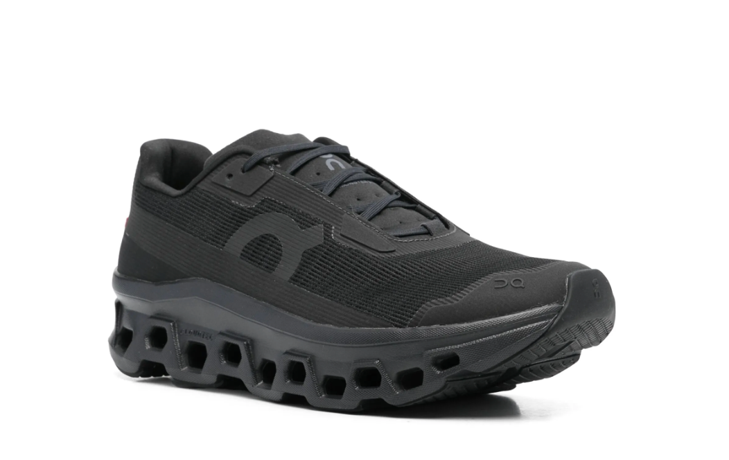 On Cloudmonster Void Unisex Negro