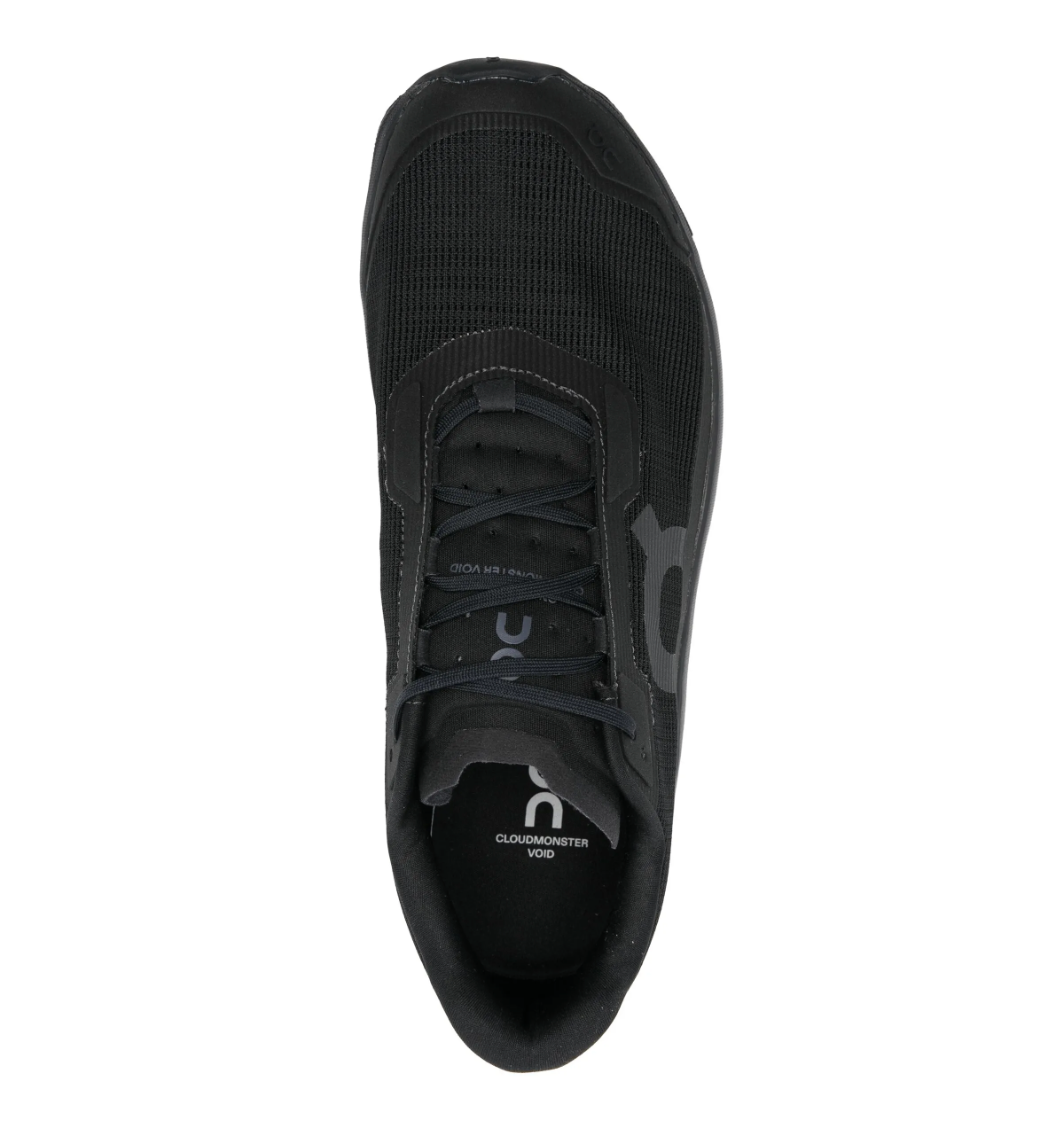 On Cloudmonster Void Unisex Negro