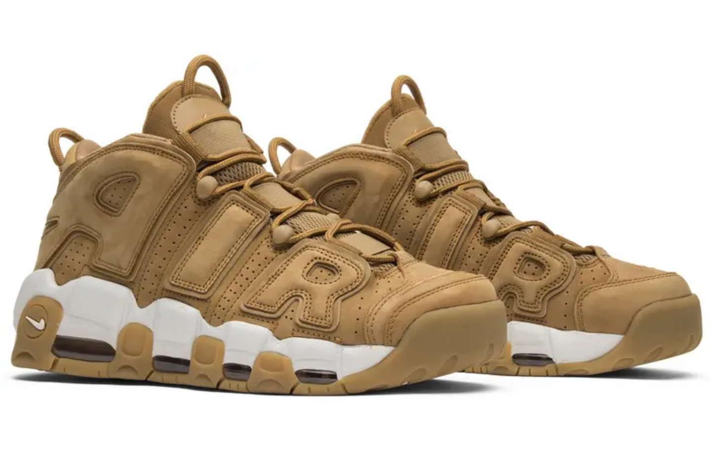 Nike Air More Uptempo Premium beige / café “Wheat”