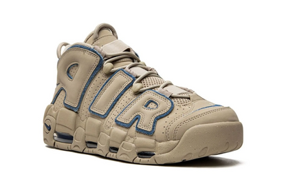 Nike Air More Uptempo Beige con Azul (Unisex)