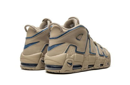 Nike Air More Uptempo Beige con Azul (Unisex)