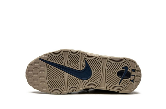 Nike Air More Uptempo Beige con Azul (Unisex)