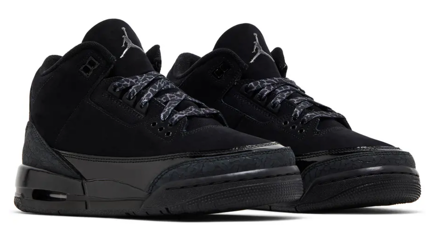 Air Jordan 3 Retro GS 'Black Cat' 2025