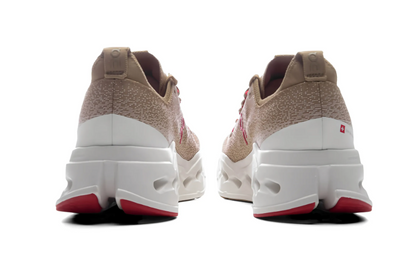ON CLOUDSURFER MAX Beige Rojo