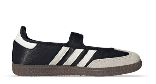 Adidas Samba Jane Mujer Satin Negro Gris | Tenis clásicos atemporales